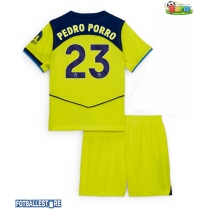 Tottenham Hotspur Pedro Porro #23 Tredjedraktsett Barn 2025-26 Kortermet (+ Korte bukser)